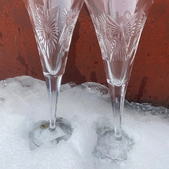 Waterford Millennium Universal Toasting Flute Pair - Picture 4 of 8